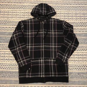 Men’s Matix full zip Asher quilted fleece hoodie